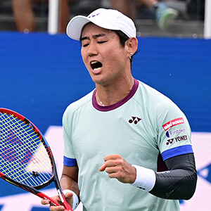 西岡良仁が逆転でV!錦織圭以来3勝目