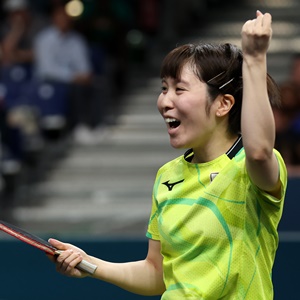 平野美宇、張本智和 共に快勝発進