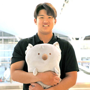 千葉ロッテマリーンズ 根元俊一さん 支給品ミット 千葉ロッテ